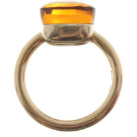Pomellato anneau de quartz Maxi Madeira
