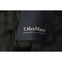 S Max Mara Jas/Mantel in Zwart
