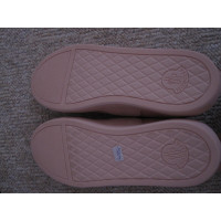 Moncler Sneakers aus Leder in Rosa / Pink