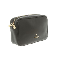 Aigner Shoulder bag Leather in Black