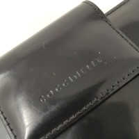 Coccinelle Täschchen/Portemonnaie aus Leder in Schwarz