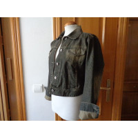 Burberry Jacket/Coat Cotton in Grey