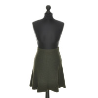 Christian Dior Skirt Wool in Olive
