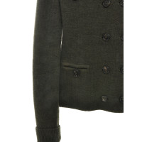Christian Dior Jacket/Coat Wool in Olive