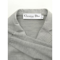 Christian Dior Jacke/Mantel in Grau