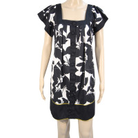 French Connection Tunic in black and white