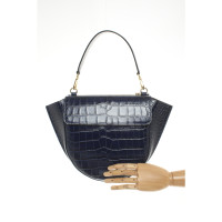 Wandler Handbag Leather in Blue