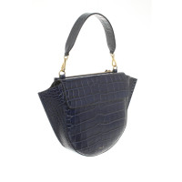 Wandler Handbag Leather in Blue