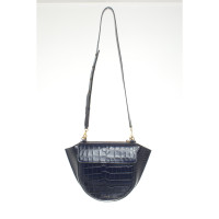 Wandler Handbag Leather in Blue