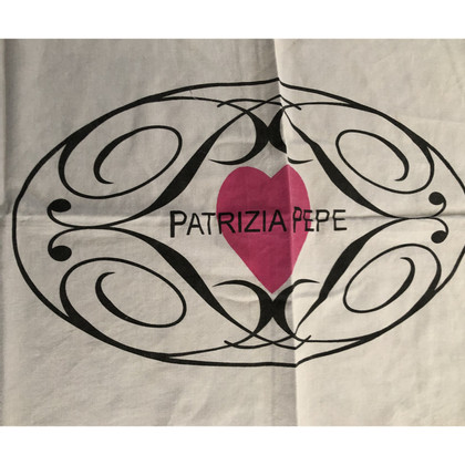 Patrizia Pepe Schal/Tuch aus Baumwolle in Grau