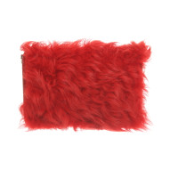 Miu Miu Shoulder bag Fur in Red