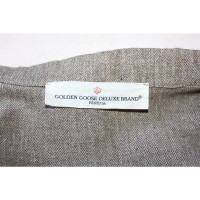 Golden Goose Jacket/Coat Linen in Beige
