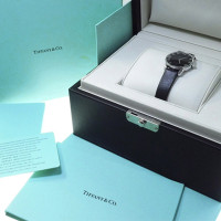 Tiffany & Co. Armbanduhr aus Stahl in Silbern