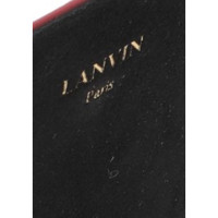 Lanvin Umhängetasche aus Leder in Rot