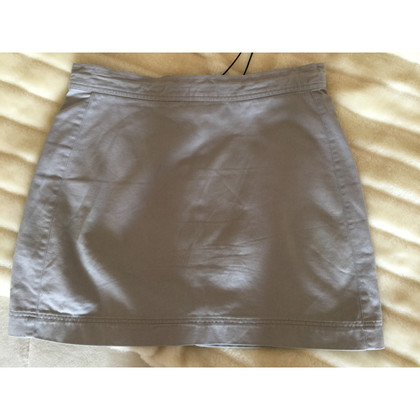Dkny Skirt Cotton in Khaki