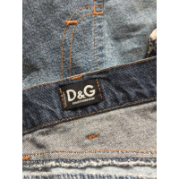 D&G Rock aus Baumwolle in Blau