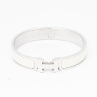 Hermès Armband Zilver in Wit