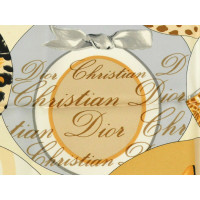 Christian Dior Schal/Tuch aus Seide in Braun