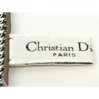 Christian Dior Schal/Tuch aus Seide in Braun