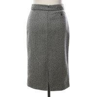 Joseph Skirt Wool in Grey