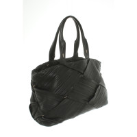 Agnona Shopper Leather in Black