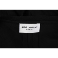 Saint Laurent Oberteil aus Baumwolle in Schwarz