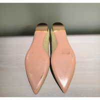 Aquazzura Chaussons/Ballerines en Cuir en Doré