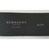 Burberry Belt Leather in Black