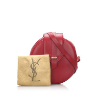 Yves Saint Laurent Borsa a tracolla in Pelle in Rosso
