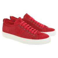 Twin Set Simona Barbieri Sneakers aus Wildleder in Rot