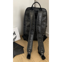 Mcm Rucksack aus Canvas in Schwarz