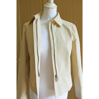 Jil Sander Jacket/Coat Cotton in Beige
