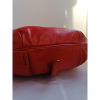 Coccinelle Handtasche aus Leder in Rot