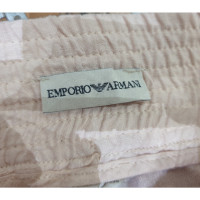 Emporio Armani Anzug aus Leinen in Rosa / Pink
