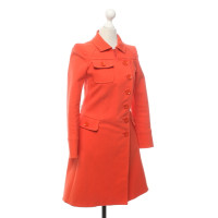 Gucci Jacke/Mantel aus Baumwolle in Orange