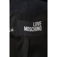 Love Moschino Blazer Wol in Blauw