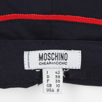 Moschino Cheap And Chic Hose aus Baumwolle in Blau