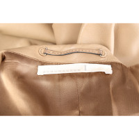Dorothee Schumacher Jacket/Coat Leather in Beige