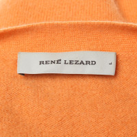 René Lezard Strickjacke in Orange