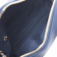 Chanel Handtasche aus Leder in Blau