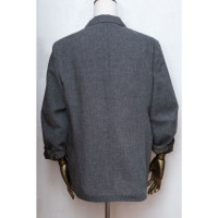 Jil Sander Jacket/Coat Linen in Grey