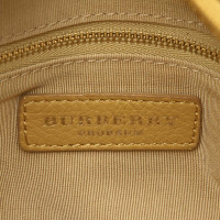 Burberry Umhängetasche aus Leder in Gelb