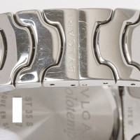 Bulgari Armbanduhr aus Stahl in Silbern
