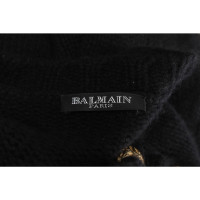 Balmain Top Cashmere in Black