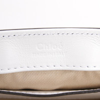 Chloé C Bag aus Leder in Weiß