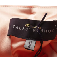 Talbot Runhof Kleid in Orange