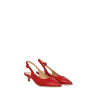 Gianvito Rossi Sandali in Pelle in Rosso