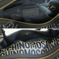 Moschino Shoulder bag Canvas in Blue