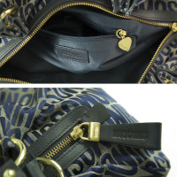 Moschino Shoulder bag Canvas in Blue