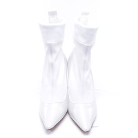 Jimmy Choo Ankle boots Leather in White